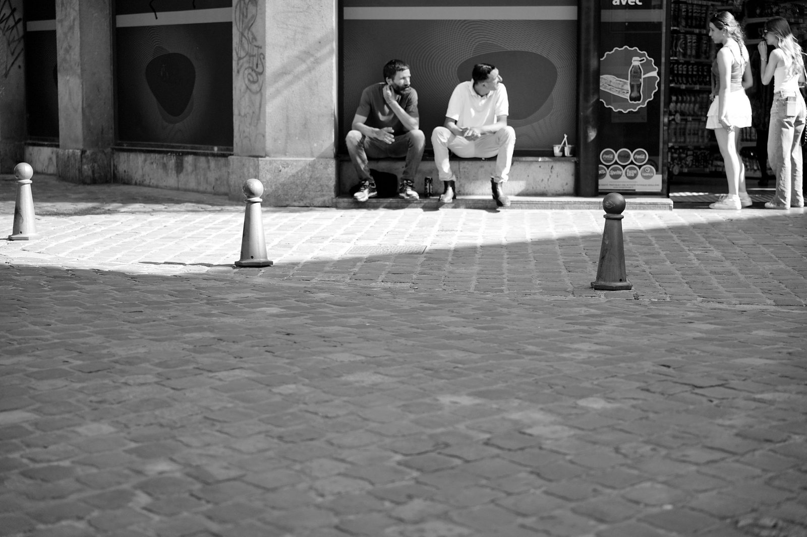 Sous l'arcade
